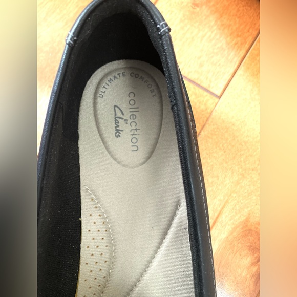 CLARKS CORA DAISY BLACK Size 9.5 - Picture 11 of 13